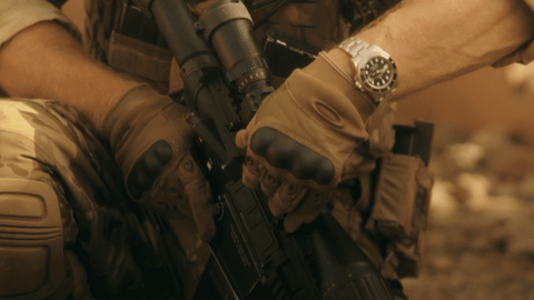 Aksel Hennie as Erling Riiser with the Rolex Submariner in Nobel (2016)