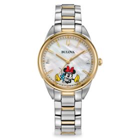 Bulova Disney Minnie Mouse Two-Tone Watch