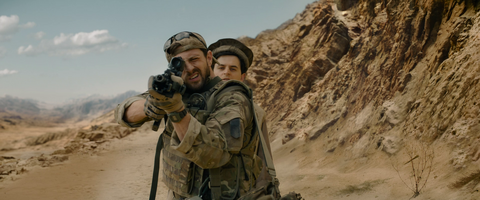 Aaron Taylor-Johnson as Major Will Tranter with the Casio W218H-3AV in Fuze (2025)