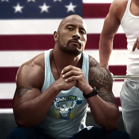 Dwayne Johnson as Paul Doyle with the Casio G-Shock in Pain & Gain (2013)