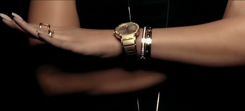 Rihanna as Herself with the Piaget Polo GOA27700 in Take a Bow (2008)
