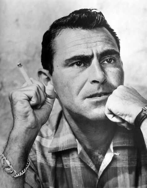 File:Rod Serling portrait.jpg