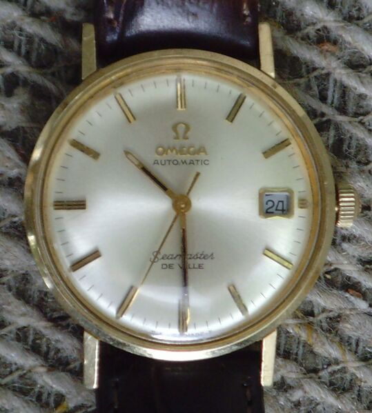 File:Omega Seamaster De Ville watch.jpg