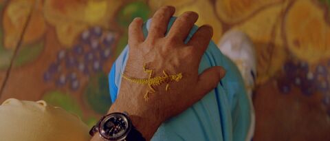 Bill Murray as Steve Zissou with the Vostok Amphibia 420526 in The Life Aquatic with Steve Zissou (2004)