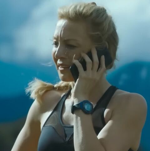 Juliet Rylance as Helen with the Casio WS2000H-2AVCF in Arthur The King (2024)