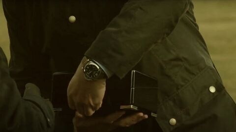 Matthew Macfadyen as Tom Wambsgans with the Panerai Luminor (replica prop) in Succession (2018)