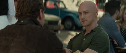 James McAvoy as Professor Charles Xavier with the Rolex Milgauss 116400GV in Dark Phoenix (2019)