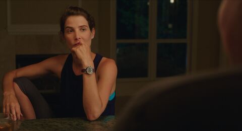 Cobie Smulders as Kat with the Timex T5K498 Ironman All Day 50-Lap in Results (2015)