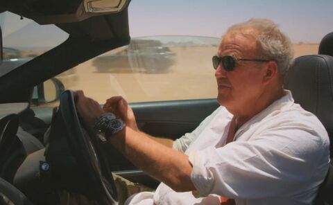 Jeremy Clarkson as Himself with the Omega Seamaster Planet Ocean in The Grand Tour (2016)