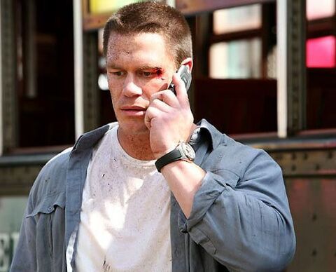 John Cena as Danny Fisher with the Girard-Perregaux Laureato Chronograph in 12 Rounds (2009)