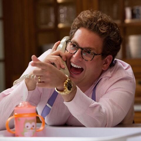 Jonah Hill as Donnie Azoff with the Rolex Daytona 16528 in The Wolf of Wall Street (2013)