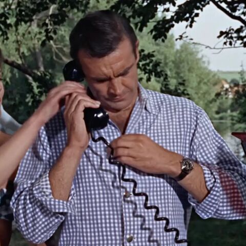 Sean Connery as James Bond with the Rolex Submariner 6538 in From Russia with Love (1963)