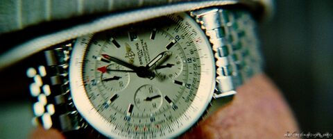 Jason Patric as Max with the Breitling Navitimer in The Losers (2010)