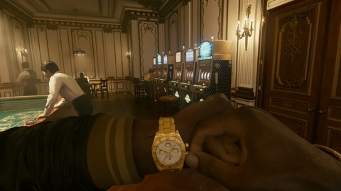 The wearer as Troy Marshall with the Rolex Daytona in Call of Duty: Black Ops 6 (2024)