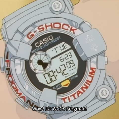 The wearer with the Casio G-Shock DW-8201WC-9T in Great Teacher Onizuka (1999)