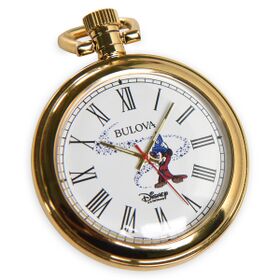 Bulova Disney Sorcerer Mickey Mouse Pocket Watch