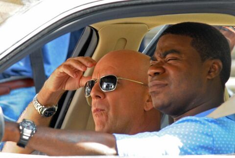 Bruce Willis as Jimmy Monroe with the TAG Heuer Link in Cop Out (2010)