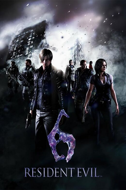 Lead artwork for Resident Evil 6 (2012)