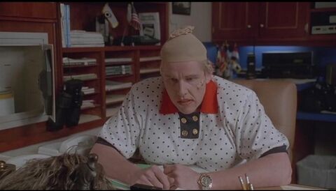Gary Busey as Commander Peter Krill with the Rolex Submariner in Under Siege (1992)