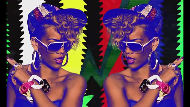 Rihannaas Herself with the Casio Baby-G BG5601SW-7 in Rude Boy (2010)