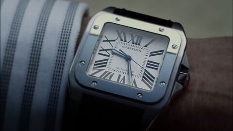 Toby Leonard Moore as James Wesley with the Cartier Santos 100 in Daredevil (2015)