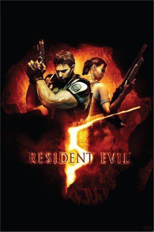 Lead artwork for Resident Evil 5 (2009)