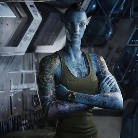 Alicia Vela-Bailey as Zdinarsik with the Casio G-Shock GA-700UC-3A in Avatar: The Way of Water (2022)