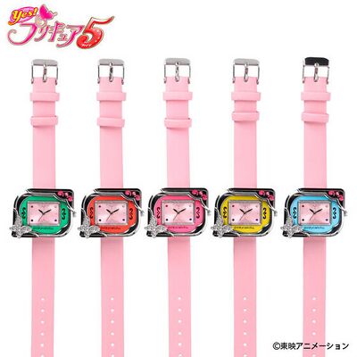 Product view of Bandai Yes! PreCure 5 Pinky Catch Live Action Watch