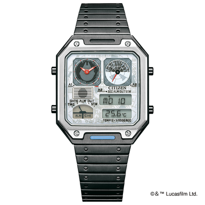 Product view of Citizen Record Label Ana-Digi Temp Millennium Falcon JG2146-53H