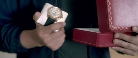 Uhm Tae-woong with the Cartier Calibre de Cartier in Top Star (2013)