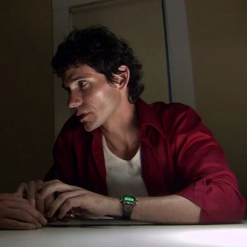 Christian Camargo as Brian Moser with the Timex Expedition in Dexter (2006)