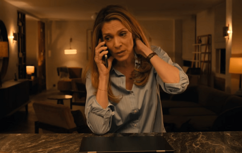 Judith El Zein as Jessica with the Jaeger-LeCoultre Reverso in Elite Force (2026)