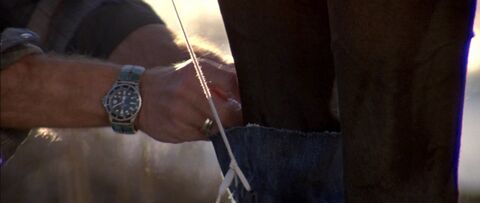Robert Redford as Norman "Sonny" Steele with the Rolex Submariner 1680 in The Electric Horseman (1979)