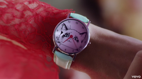 Cat wristwatch