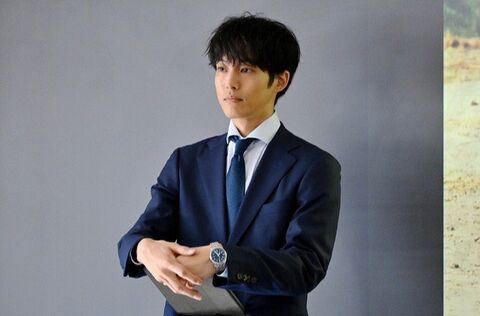 Tori Matsuzaka as Mikami Takashi with the IWC Pilot's Watch Mark XX IW328202 in Mikami Sensei (2025)