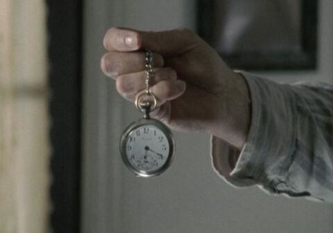 Scott Wilson as Hershel Greene with the Hershel Greene's pocket watch in The Walking Dead (2010)