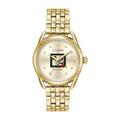 Product view of Citizen Disney Mickey Mouse Walt Disney World D Logo Watch
