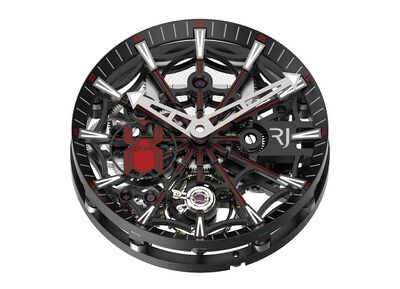 Product view of RJ-Romain Jerome ARRAW Spider-Man Carbon 1C45S.BBBR.1023.PR.SPM19
