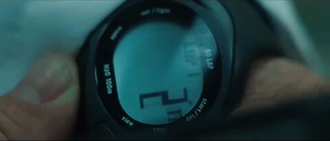 Russell Crowe as John Brennan with the Nike Triax Speed 50 Super Watch in The Next Three Days (2010)