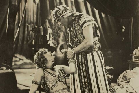 Rudolph Valentino as Ahmed with the Cartier Tank in The Son of the Sheik (1926)