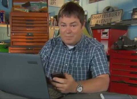 Mike Brewer as Himself with the Rolex Daytona in Wheeler Dealers (2003)