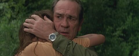 Tommy Lee Jones as Dave Robicheaux with the Breitling Cockpit in In the Electric Mist (2009)