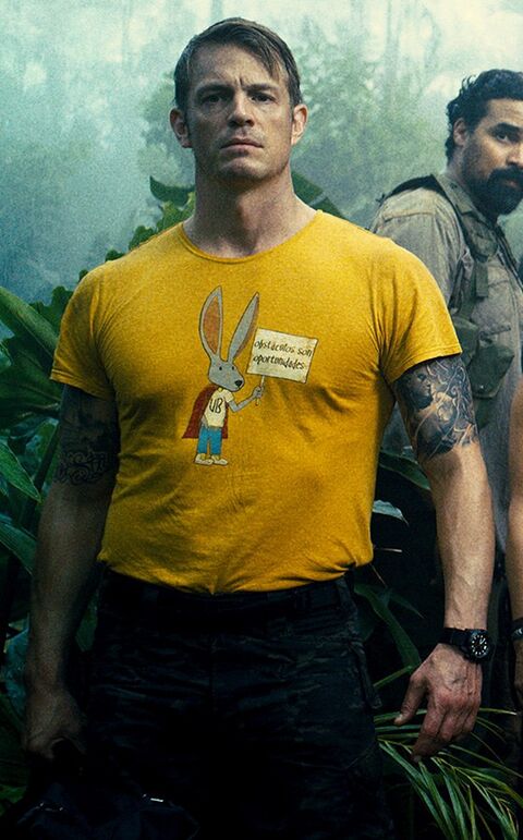 Joel Kinnaman as Rick Flag with the Resco R-TAC GMT PVD Green in The Suicide Squad (2021)