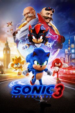 Poster for Sonic the Hedgehog 3 (2024)