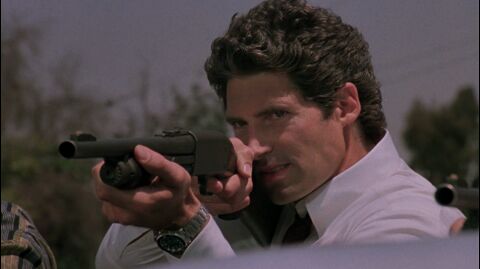 Michael Nouri as Sergeant Tom Beck with the Rolex Submariner in The Hidden (1987)