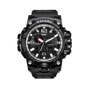 SMAEL SL1545 Black Military Watch