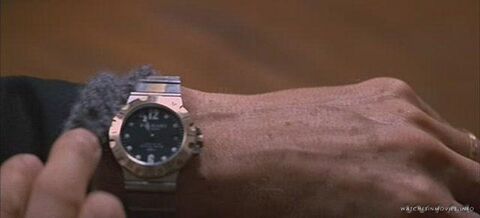 Jon Voight as Jim Phelps with the Bvlgari Diagono Scuba in Mission: Impossible (1996)