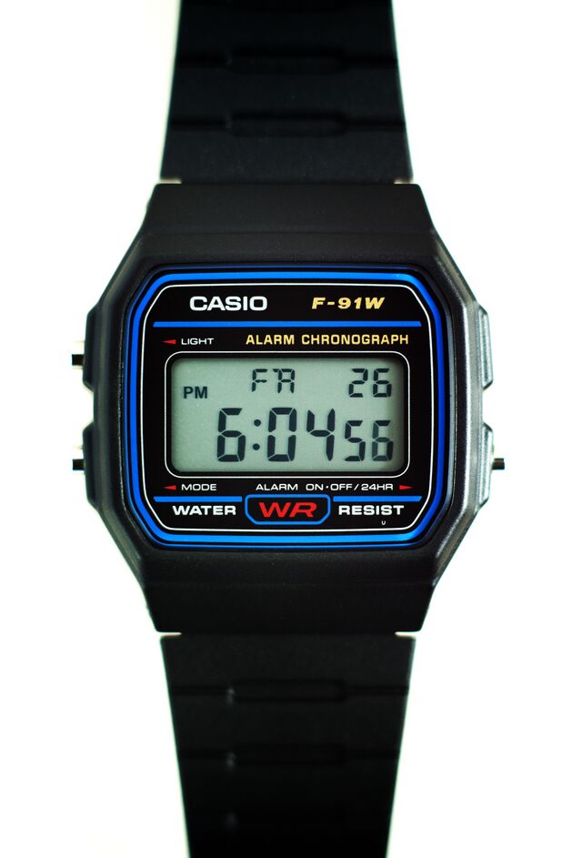 Product view of Casio F-91W