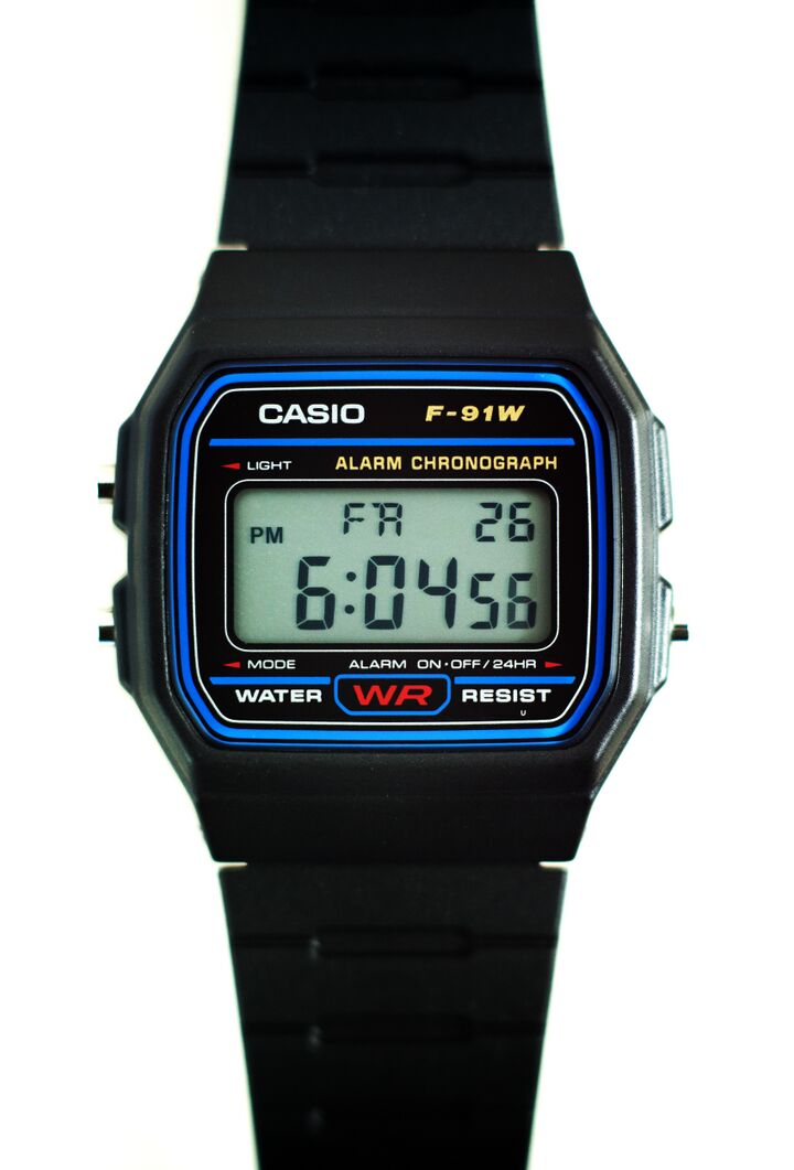 Product view of Casio F-91W