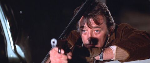 Robert Mitchum as Harry Kilmer with the Rolex Datejust in The Yakuza (1974)